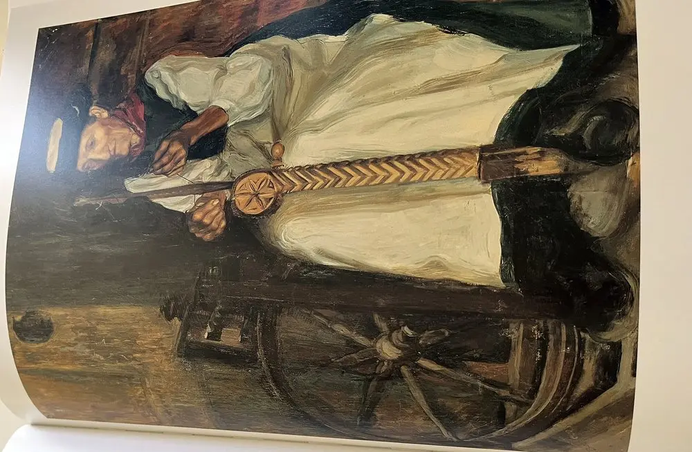 Raphy Dallèves, Vieille fileuse