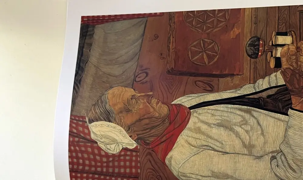 Raphy Dallèves, Femme aux bobines