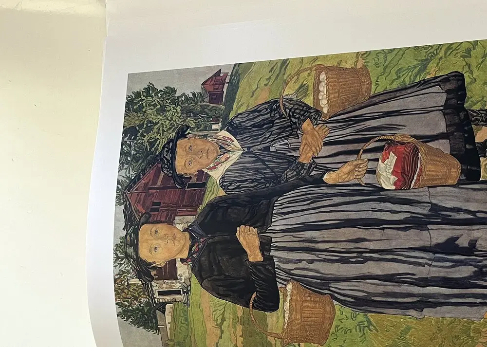 Raphy Dallèves, Jeunes filles aux papiers