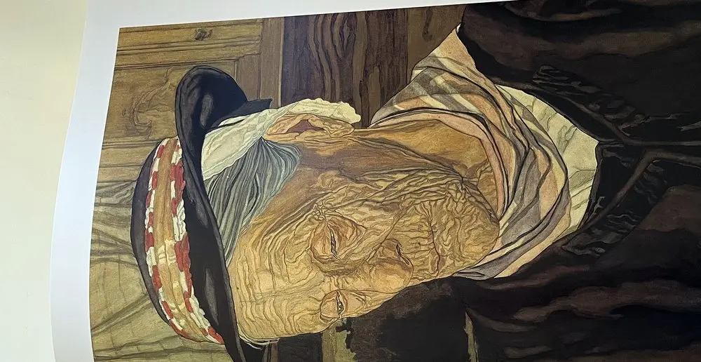 Raphy Dallèves, Portrait de Vieille