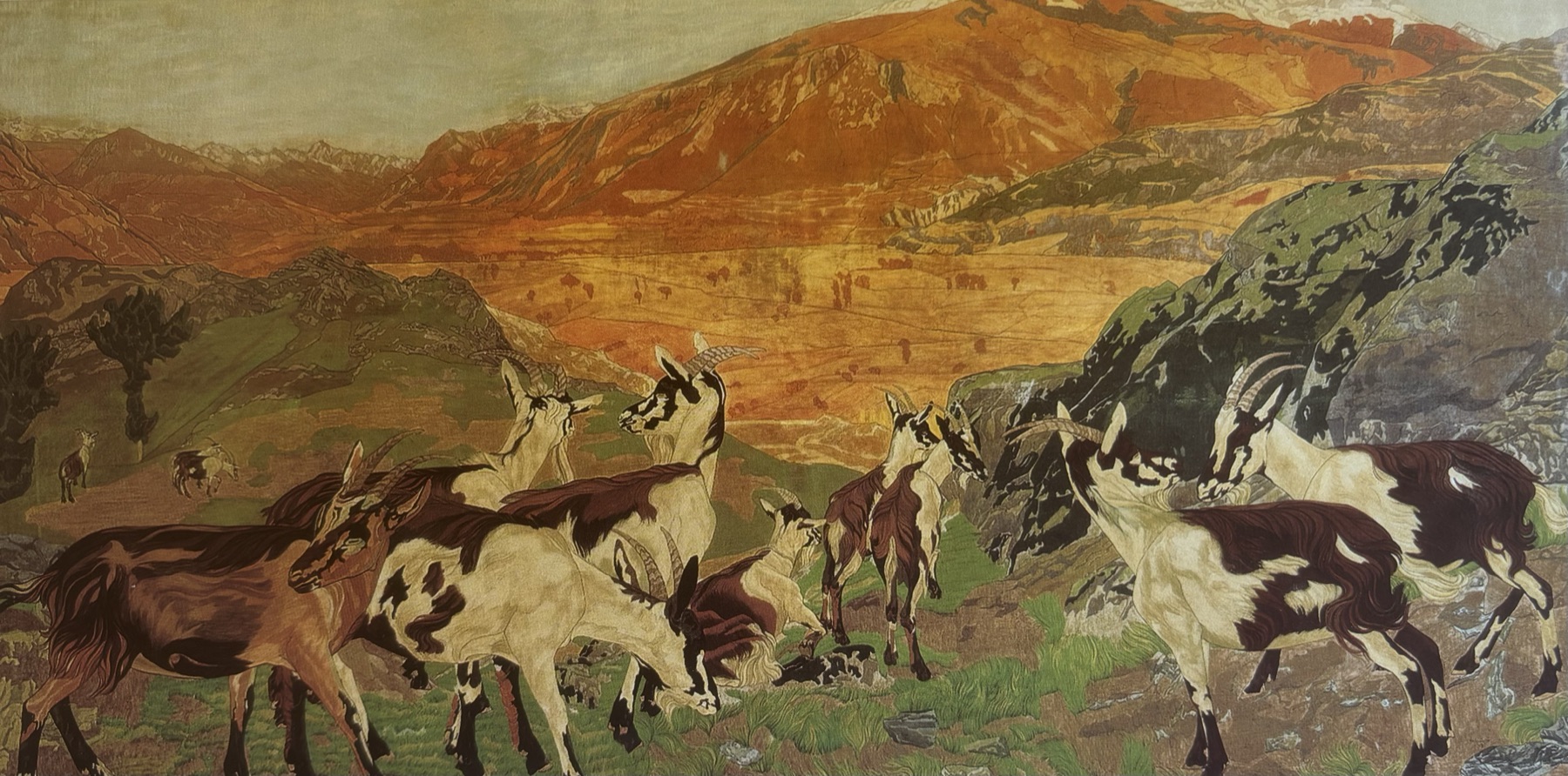 Raphy Dallèves, Goats