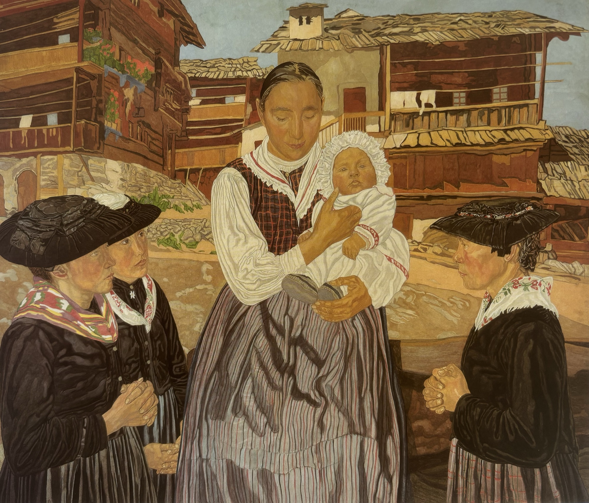 Raphy Dallèves, Motherhood at Hérémence