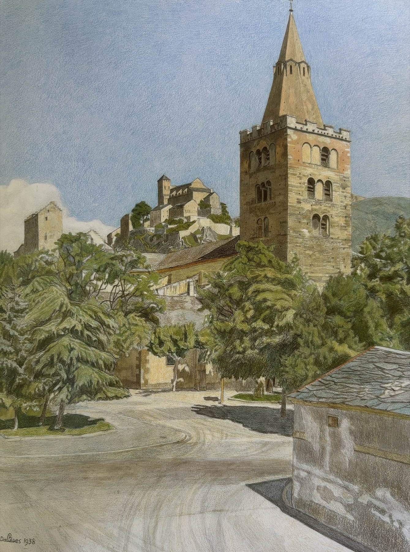 Raphy Dallèves, The cathedral